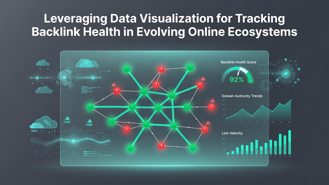 Leveraging Data Visualization for Tracking Backlink Health in Evolving Online Ecosystems