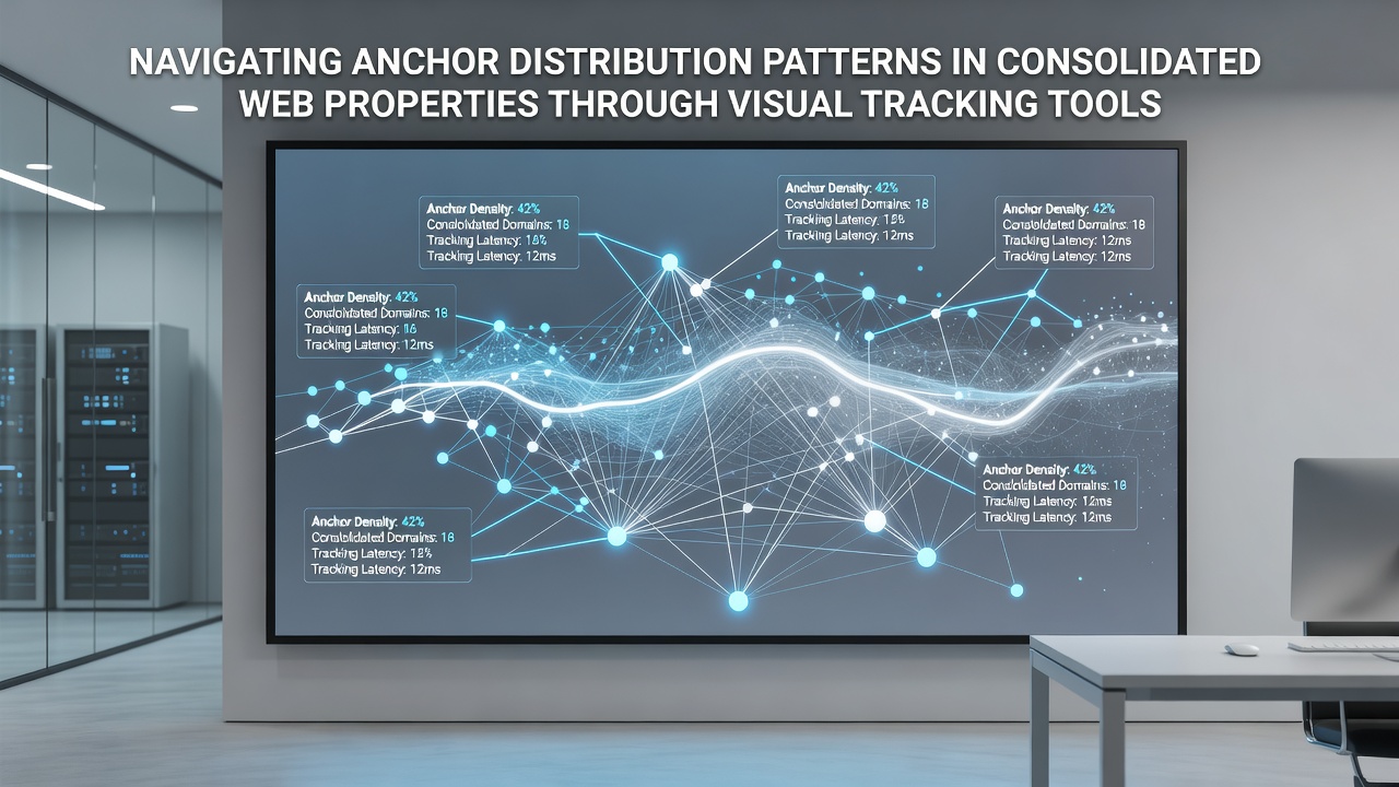 Navigating Anchor Distribution Patterns in Consolidated Web Properties Through Visual Tracking Tools